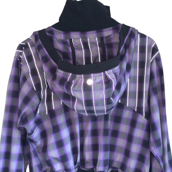 LULULEMON Run: Reflection Pullover running jacket cropped 6 - Picture 3 of 7